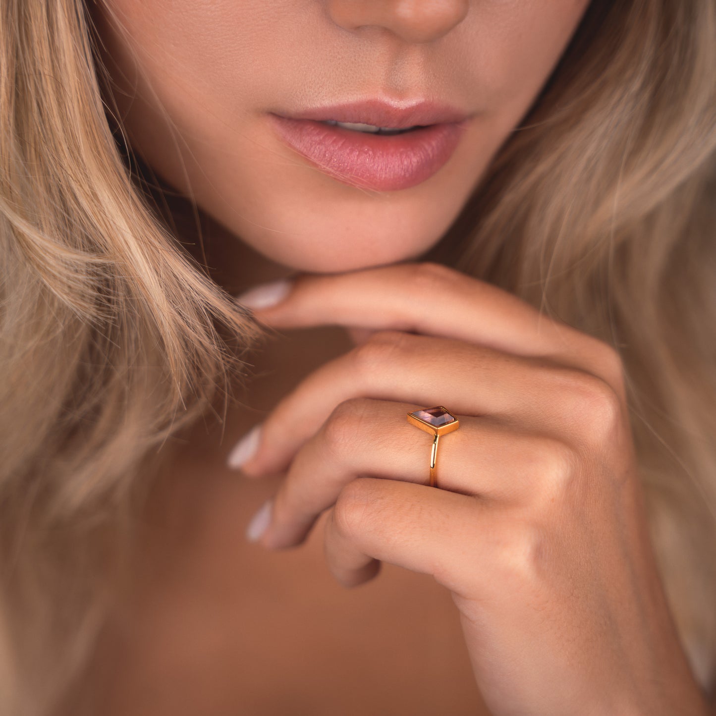 Aurora Birthstone Ring