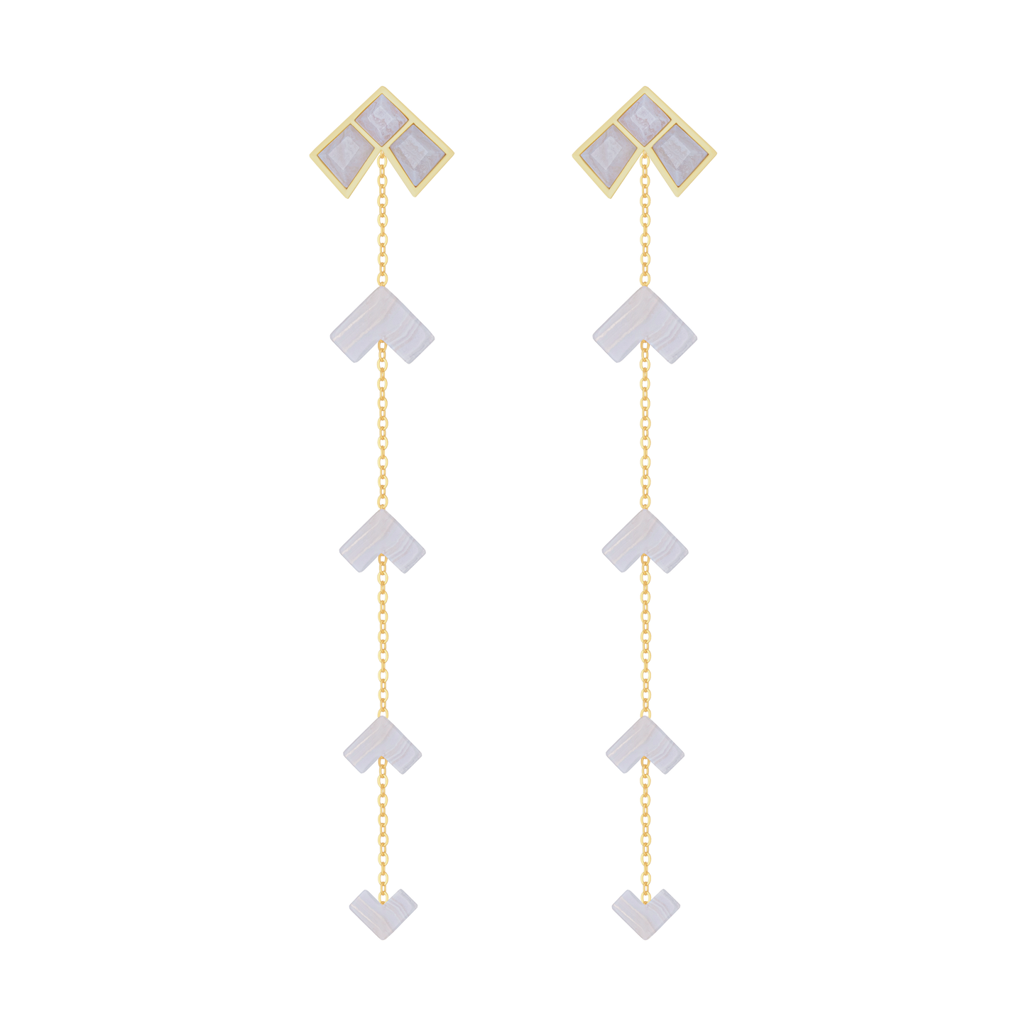 Tessera Convertible Earrings
