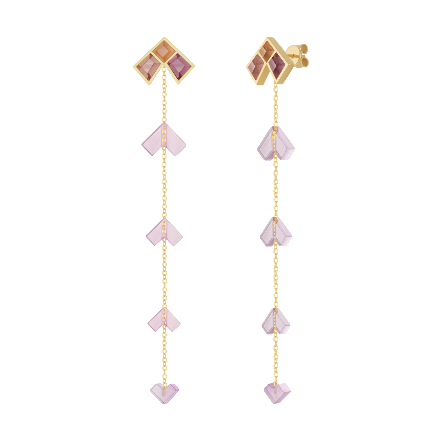 Tessera Convertible Earrings