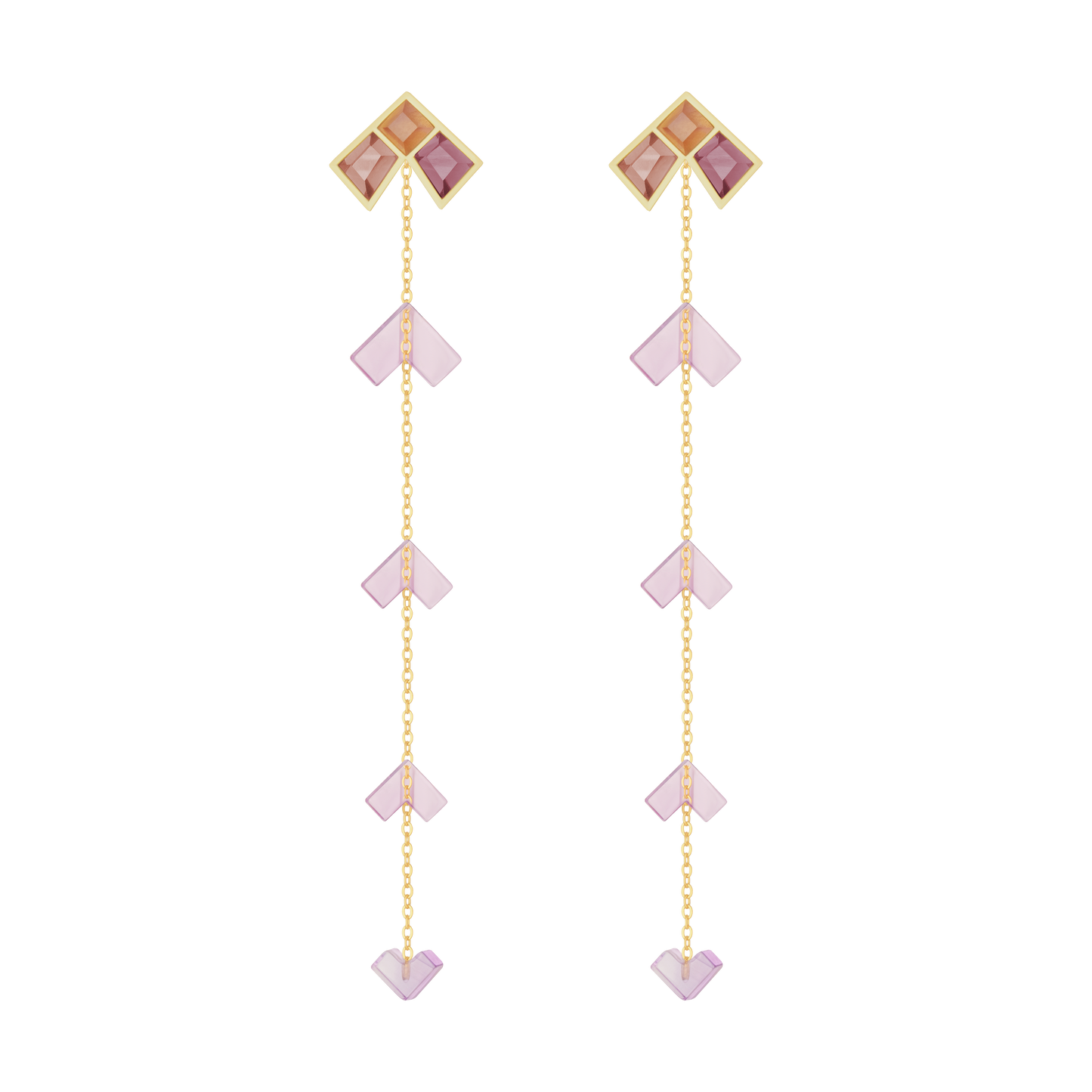 Tessera Convertible Earrings