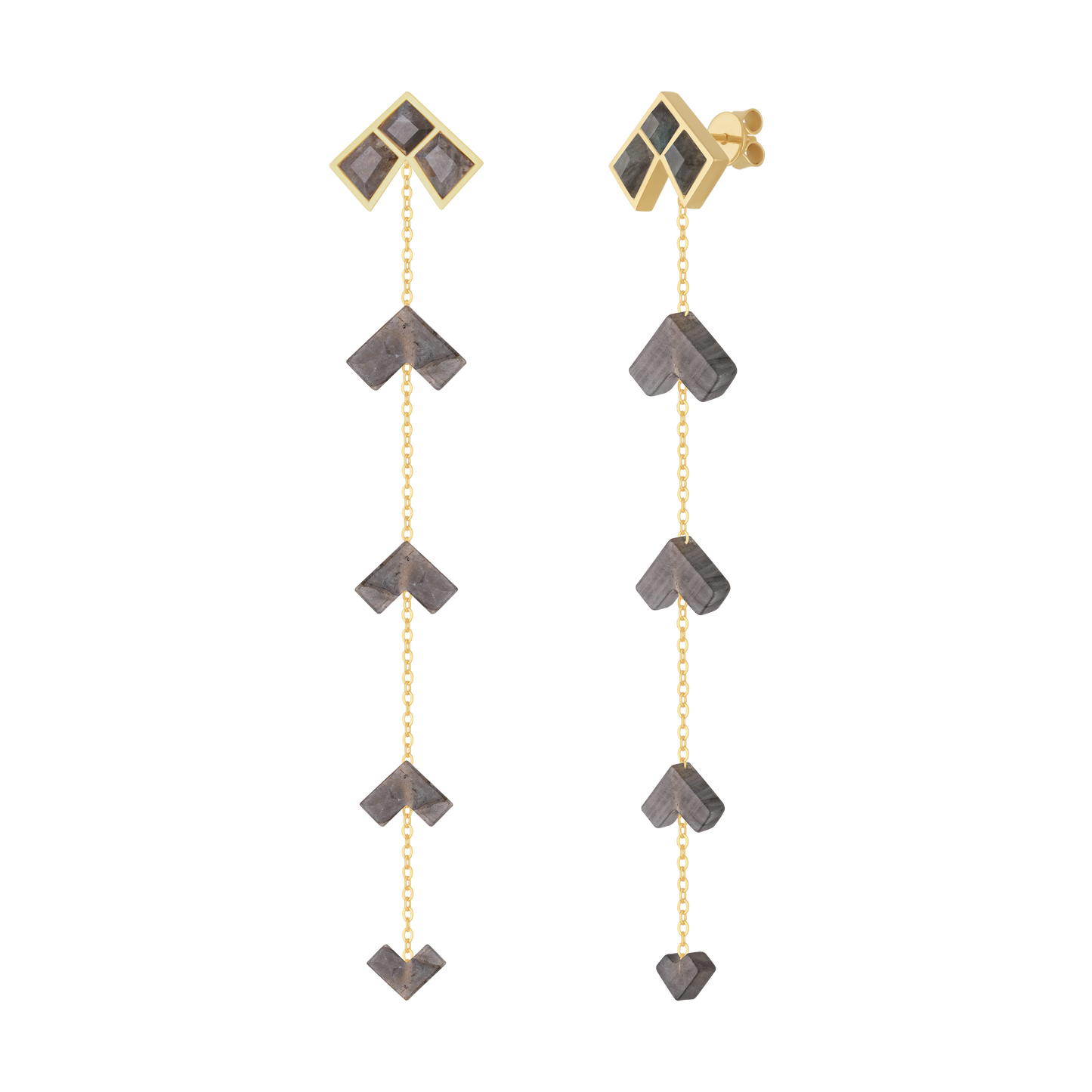 Tessera Convertible Earrings
