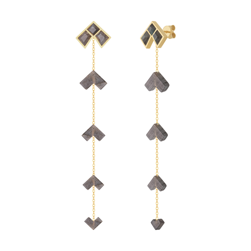 Tessera Convertible Earrings