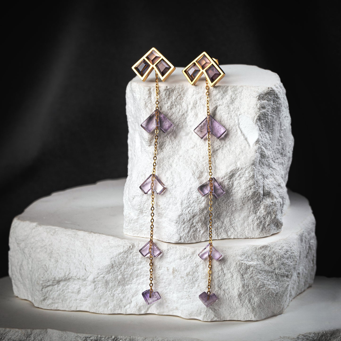 Tessera Convertible Earrings