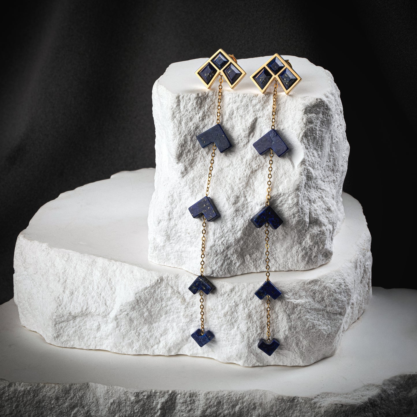 Tessera Convertible Earrings