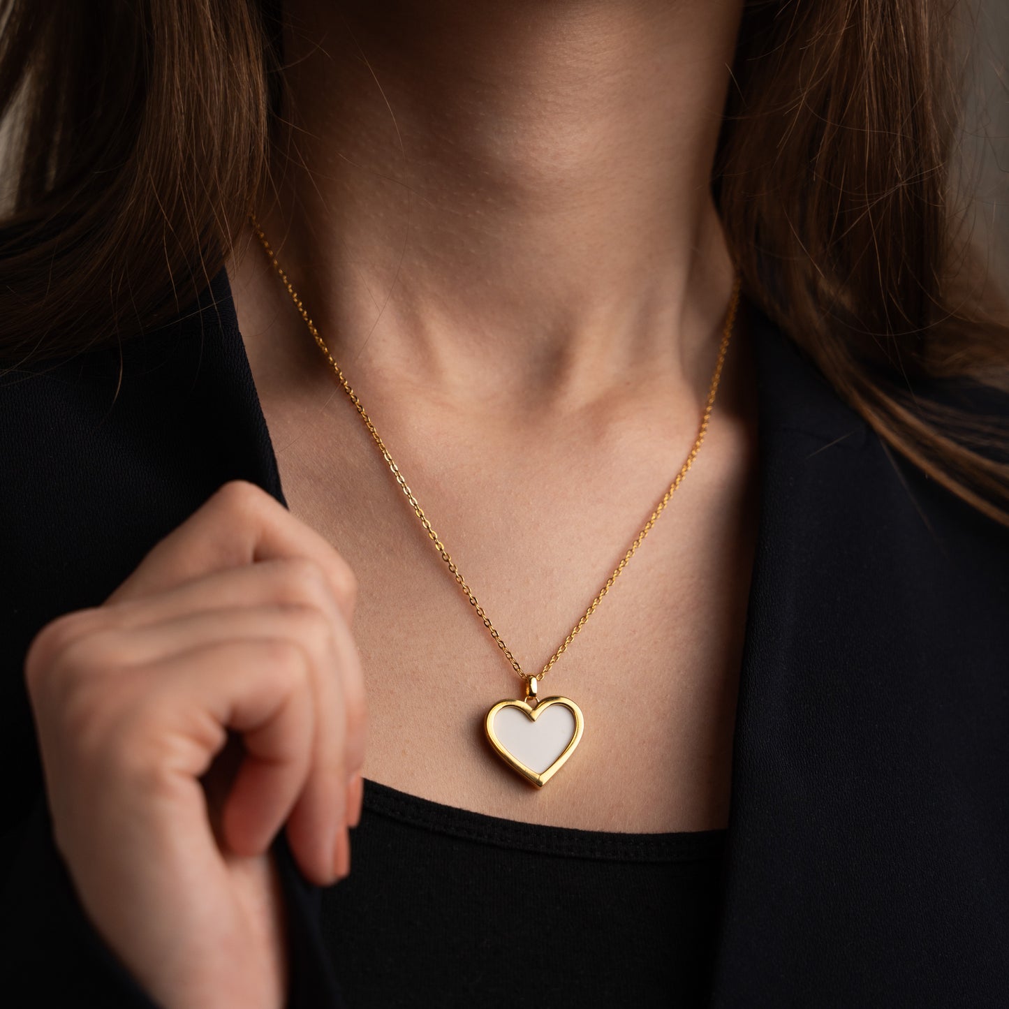 Serene Heart Necklace