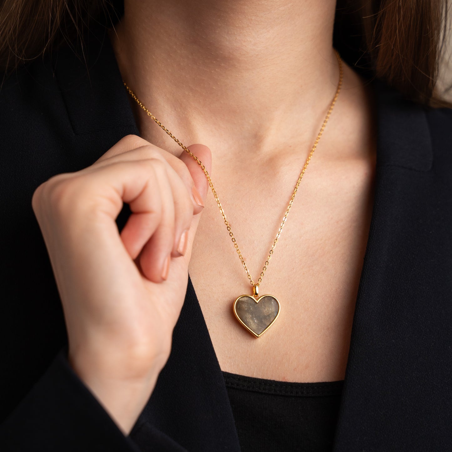 Serene Heart Necklace