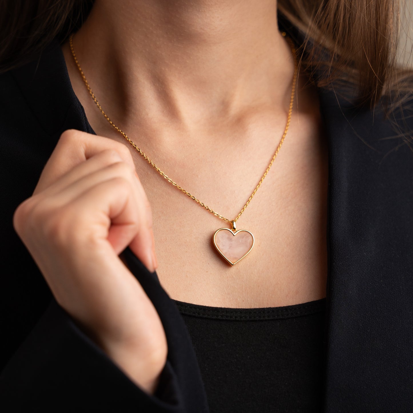 Serene Heart Necklace